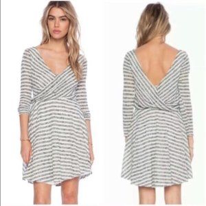 Free People Cream Comb Dress size L NWT